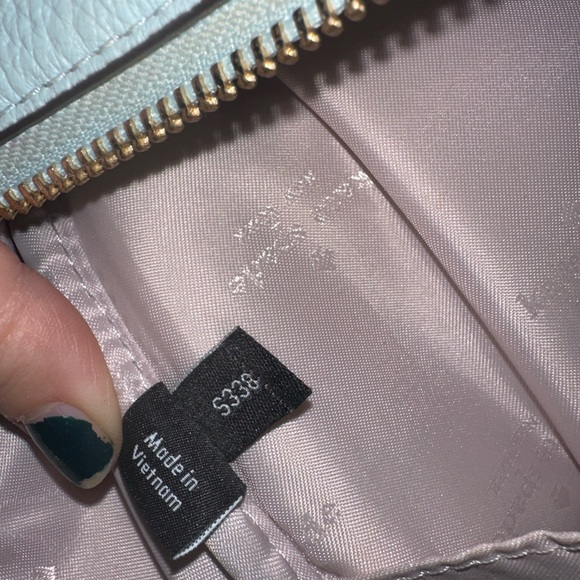 Kate Spade Cream Backpack with Gold Accents - Picture 2 of 6